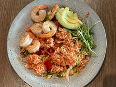 韩式煎大虾能量色拉-Wagas沃歌斯(大学路店)