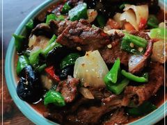 -歹歹的加个面过油肉拌面