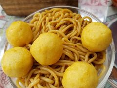 鱼蛋车仔面-周大娘牛乳(旧寨古村总店)