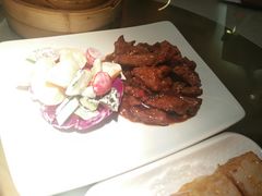 蜜椒雪花牛肉粒-南枝记