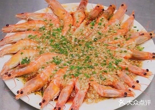 蒜蓉开背虾的做法