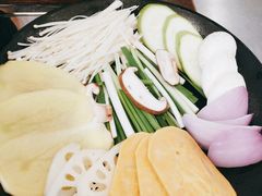 蔬菜拼盘-我们家韩国烤肉8号店(郫都店)