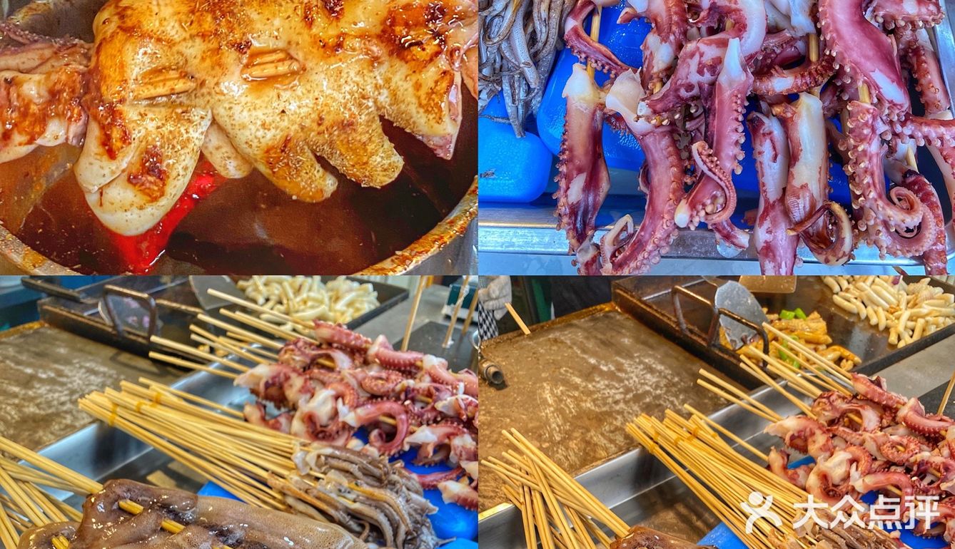 北海美食|排长队也要吃的铁板大鱿鱼！