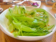 金蒜捞生菜梗-德胜轩正宗顺德菜(宝安沙井会展中心店)