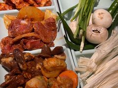 鸡胗-汉金城海鲜烤肉自助百汇(威海威高广场店)