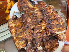 -北京龙庆四季香农家饭庄·灶台鱼·碳烤虹鳟鱼(龙庆峡店)