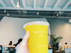 鲜榨橙汁-dotcom coffee古点咖啡(致真大厦店)