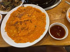 泡菜饼-喇喇排骨火锅·传统韩式脊骨汤(望京西园总店)