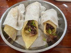 大饼卷肉-饶阳传统豆腐脑