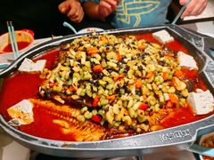 豆豉烤黑鱼-江边城外烤全鱼(汉光百货店)