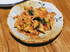 -东来菜馆•手抓海鲜家常菜•海鲜锅贴(鸽子窝店)