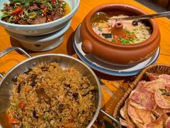 -老滇山寨•云南特色菜•地方菜•民族风情歌舞表演(金碧店)