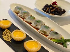 香茜皮蛋带子肠粉-宝丽轩中餐厅BAOLIXUAN