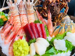 牡丹虾跟鳌虾-王鼎精致料理铁板烧(世博源店)