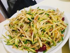 炝牛肉丝-满口香饭店