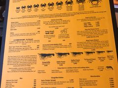 菜单-Ministry of Crab(科伦坡店)