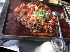 -探鱼·鲜青椒爽麻烤鱼(西南商都店)