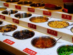 自助调料区-一叶一世界•素食餐厅(环球中心店)