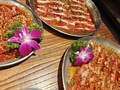 -明洞阿姨·韩式酱蟹烤肉·创意料理(三元桥店)