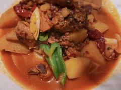 沙湾大盘鸡-西域盛宴烧烤新疆菜清真餐厅(古美店)