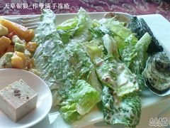 鹅肝+色拉+生蚝-翡翠36餐厅(浦东香格里拉店)