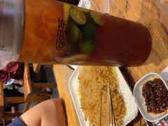 干鱿鱼炒粉-木屋烧烤(创业店)