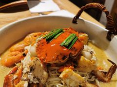 膏蟹拌面-十面欢腾·海鲜面·台式Bistro(长乐路店)