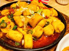 铁板日本豆腐-一味烧烤(纪念路店)