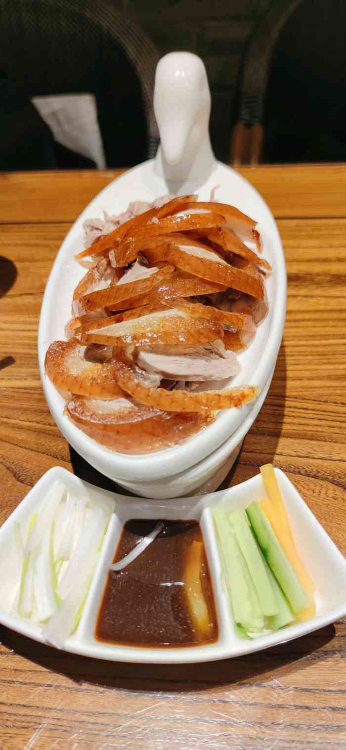 北京老铺烤鸭(西稍门店)-"和朋友小聚聊天,西稍门附近差不多点的店的.