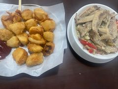 椒盐杏鲍菇-水牛奶皇后糖水铺