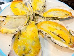 黄金酱焗生蚝-皓景海鲜·地标美食(双月湾店)