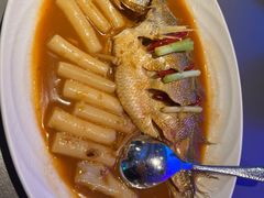 深海黄鱼烧年糕-桂满陇·杭州饭店(清河万象店)