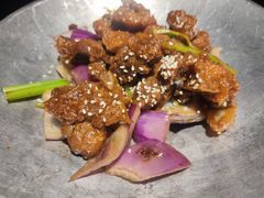 蒜香蜜汁排骨-绿茶餐厅(同成街华联店)