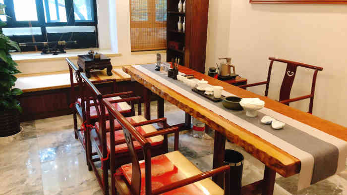 溪茗茶苑-"家附近的一家茶馆,去了才知道楼上还有私房.