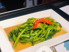 秘制虾酱炒空心菜-帕蓝·暹罗料理(曲阳店)