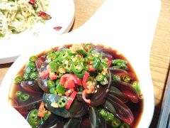 烧椒皮蛋-名羊天下陕北横山铁锅炖羊肉(博文路店)