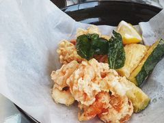 炸海鲜及时蔬-杭州君悦酒店·青莳