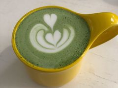 抹茶拿铁-五进制 Coffee Shop