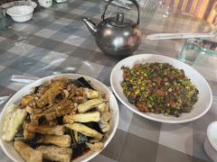 蛤蜊肉拌茄子-华春餐馆(鱼山路店)