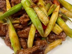 芦笋牛肉-北平小馆·烤鸭·家常菜(磨房北里店)