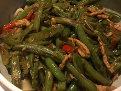 豆角丝炒肉拌转百刀-日上三甘(三里屯店)