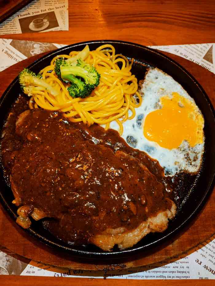 陈连村深夜牛排(白马店)-"不错!团购了两张西冷券去吃!味道还不.