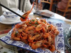 油爆河虾-洞天食府(北大街店)