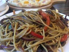 黑椒牛肉意面-房角石西餐厅Cornerstone Cafe(龙潭广场店)