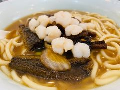 虾爆鳝面-奎元馆.百年奎元.非遗传承(西湖边的解放路店)