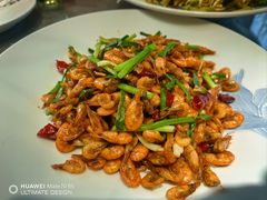 小炒江虾-味美金牌锅烙
