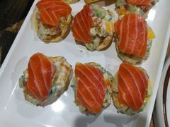 三文鱼腩香芒沙拉-老刘私厨猪脚饭