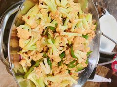 干锅有机花菜-郑喜旺烧烤(郑州总店)