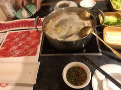 骨汤虫草花锅底-许府牛火锅(信义坊总店)