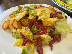 包菜炒馕-新疆红柳花餐厅(新洲店)